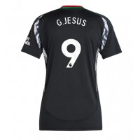 Fotballdrakt Dame Arsenal Gabriel Jesus #9 Bortedrakt 2024-25 Kortermet